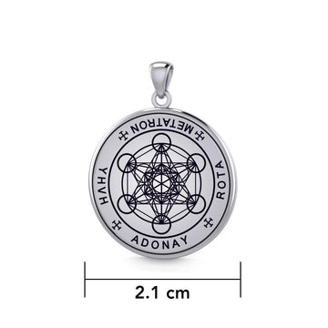 Sigil of the METATRON Small Sterling Silver Pendant TPD6031 - Jewelry